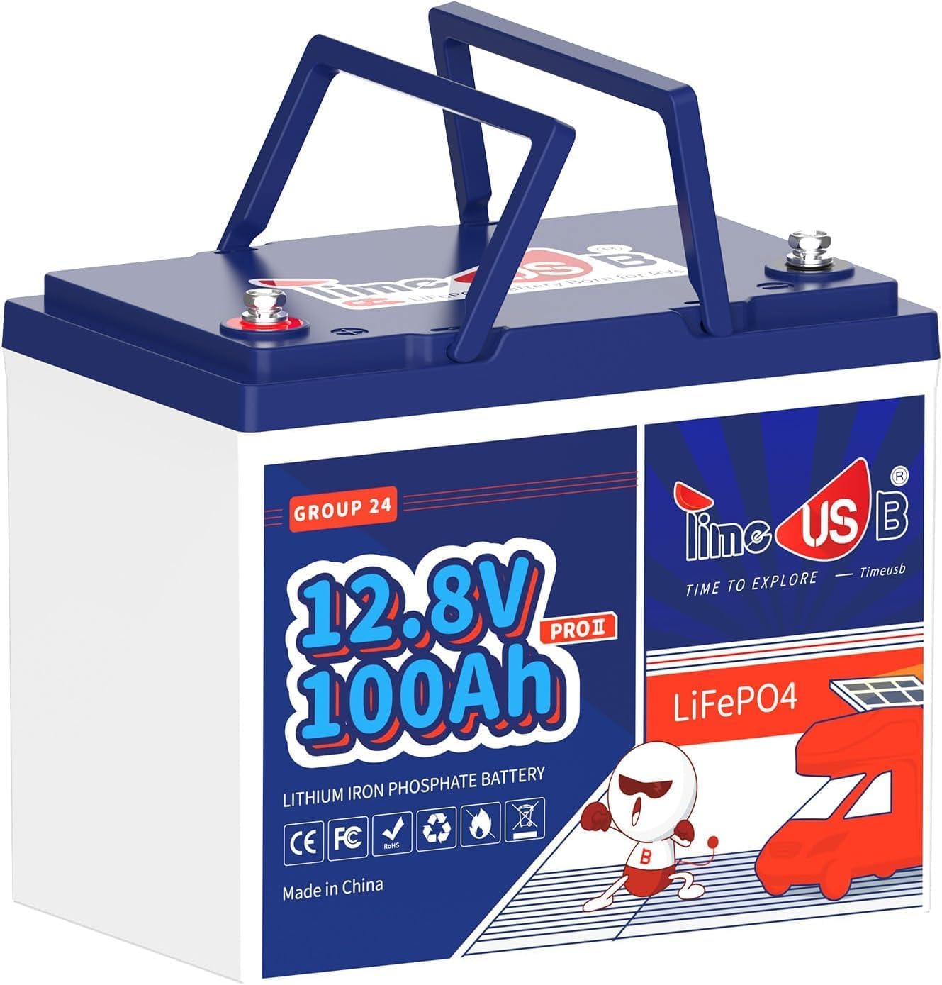 12V 100Ah Ultra-Mini LiFePO4